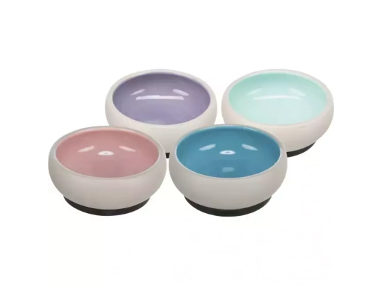 Фото - миски, напувалки, фонтани Trixie Ceramic Bowl керамічна миска з гумовою кромкою