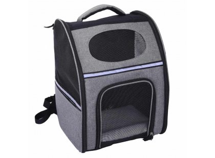 Фото - переноски, сумки, рюкзаки Senful 2-in-1 Deluxe Pet Backpack рюкзак-переноска для собак и кошек, темно-серый