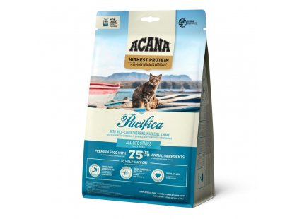 Фото 2 -  сухой корм Acana Pacifica Cat корм для котят и кошек ДИКАЯ МОРСКАЯ РЫБА