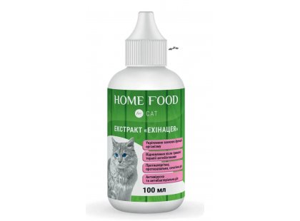 Фото - Home Food (Хоум Фуд) Экстракт Эхинацеи фитомин для кошек для укрепления защитных функций организма Категории Home Food (Хоум Фуд) Экстракт Эхинацеи фитомин для кошек для укрепления защитных функций организма