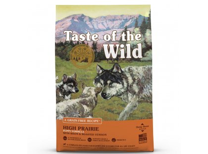 Фото - Taste of the Wild HIGH PRAIRIE PUPPY FORMULA - корм для щенков с жареной олениной и мясом бизона сухой корм Taste of the Wild HIGH PRAIRIE PUPPY FORMULA - корм для щенков с жареной олениной и мясом бизона
