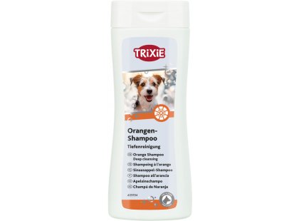 Фото - Trixie ORANGE SHAMPOO шампунь для глубокого очищения шерсти для собак, 250 мл (29194) повседневный уход (шампуни, кондицонеры и др. средства) Trixie ORANGE SHAMPOO шампунь для глубокого очищения шерсти для собак, 250 мл (29194)