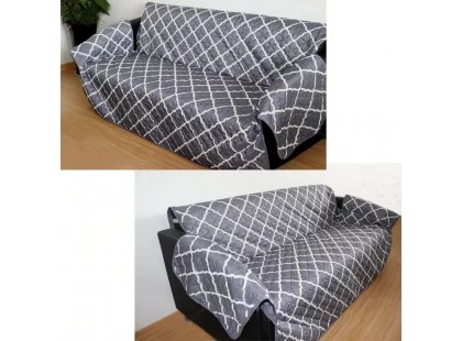 Фото 6 -  лежаки, матраси, килимки та будиночки Senful Modern Sofa Cover водонепроникний чохол на диван, сіро-блакитний