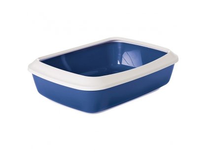 Фото - Savic Iriz Nordic Litter Tray туалет с бортиком для кошек, синий туалеты, лотки Savic Iriz Nordic Litter Tray туалет с бортиком для кошек, синий