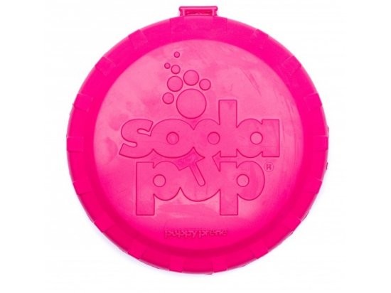 Фото - SodaPup (Сода Пап) Puppy Bottle Top Flyer Small игрушка для щенков ФРИСБИ, розовый игрушки SodaPup (Сода Пап) Puppy Bottle Top Flyer Small игрушка для щенков ФРИСБИ, розовый