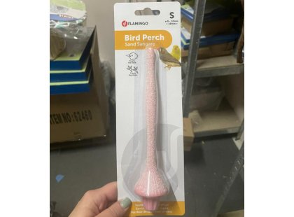 Фото 3 -  игрушки Flamingo (Фламинго) SAND PERCH PLASTIC Игрушка для птиц песчаная жердочка