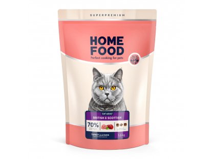 Фото 2 -  сухий корм Home Food (Хоум Фуд) Cat Adult Seafood Cocktail гіпоалергенний корм для котів із чутливим травленням МОРСЬКИЙ КОКТЕЙЛЬ