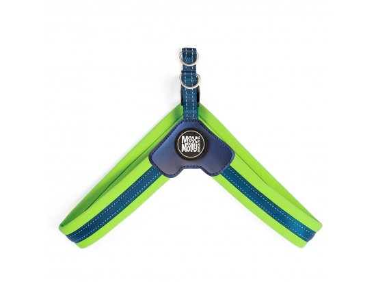 Фото - амуниция Max & Molly Urban Pets Q-Fit Harness шлея для собак Matrix Lime Green