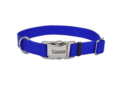 Фото - Coastal Metal Buckle ошейник для собак, синий амуниция Coastal Metal Buckle ошейник для собак, синий