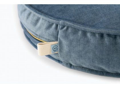 Фото - лежаки, матрасы, коврики и домики Harley & Cho MEMORY FOAM ISLAND DENIM ортопедическая подушка для собак и кошек, синий