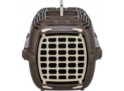 Фото 3 -  переноски, сумки, рюкзаки Trixie Relax переноска для тварин, ПЛАСТИК ДВЕРІ, коричневий