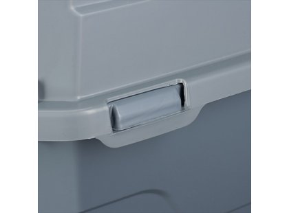 Фото 6 -  туалеты, лотки AnimAll закрытый туалет для кошек с лопаткой CNR-143, серый