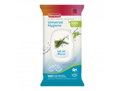 Фото - Beaphar Pet Wipes Universal Hygiene универсальные гигиенические салфетки для собак и кошек повседневная косметика Beaphar Pet Wipes Universal Hygiene универсальные гигиенические салфетки для собак и кошек