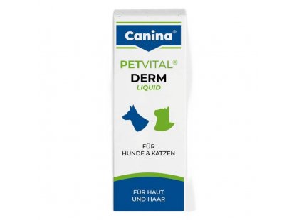 Фото - пищевые добавки Canina (Канина) Petvital Derm Liquid Петвиталь Дерм-Ликвид - тоник для проблемной кожи и шерсти