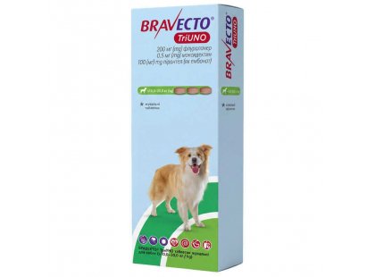 Фото 6 -  от блох и клещей Bravecto (Бравекто) TRIUNO жевательные таблетки от блох, клещей и гельминтов для собак