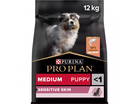 Фото - Purina Pro Plan (Пурина Про План) Puppy Medium Sensitive Skin Salmon сухой корм для щенков средних пород с чувствительной кожей ЛОСОСЬ сухой корм Purina Pro Plan (Пурина Про План) Puppy Medium Sensitive Skin Salmon сухой корм для щенков средних пород с чувствительной кожей ЛОСОСЬ