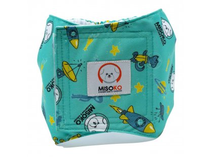 Фото 2 -  памперсы и трусики Misoko&Co (Мисоко и Ко) Многоразовые подгузники для собак (кобелей), TREASURE