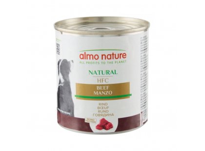 Фото 2 -  влажный корм (консервы) Almo Nature HFC Natural Beef влажный корм для собак ГОВЯДИНА