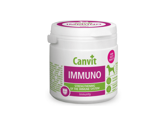 Фото - Canvit Immuno (Імуно) кормова добавка для зміцнення імунітету у собак вітаміни та мінерали Canvit Immuno (Імуно) кормова добавка для зміцнення імунітету у собак