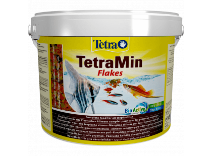 Фото - корм для рыб Tetra TetraMin Flakes корм для аквариумных рыбок, хлопья