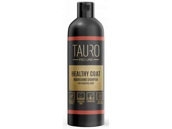 Фото - повсякденна косметика Tauro (Тауро) Pro Line Healthy Coat Nourishing Shampoo Поживний шампунь для собак та котів усіх порід