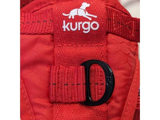 Фото - амуниция Kurgo Tru-Fit Smart Dog Car Harness универсальная автомобильная шлея для собак, красный