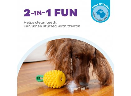 Фото 5 -  игрушки Outward Hound Pineapple Dental жевательная игрушка для лакомств для собак АНАНАС