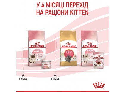 Фото 9 -  влажный корм (консервы) Royal Canin MOTHER & BABYCAT (БЕБИКЕТ ИНСТИНКТИВ) Влажный корм для котят с рождения до 4 месяцев