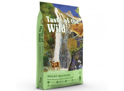 Фото 3 -  сухой корм Taste of the Wild ROCKY MOUNTAIN FELINE FORMULA - корм для кошек и котят с мясом жареной оленины и копченым лососем
