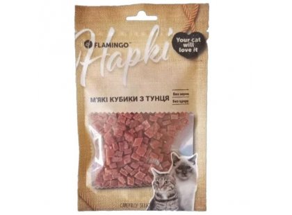Фото - Flamingo Лакомство для кошек МЯГКИЕ КУБИКИ ИЗ ТУНЦА лакомства Flamingo Лакомство для кошек МЯГКИЕ КУБИКИ ИЗ ТУНЦА