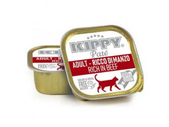 Фото - вологий корм (консерви) Kippy (Кіпі) PATE BEEF консерви для кішок (ЯЛОВИЧИНА), паштет