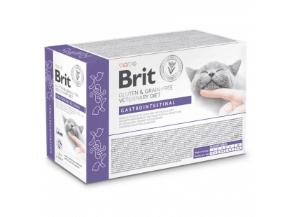 Фото - ветеринарные корма Brit Veterinary Diets Cat Grain Free Gastrointestinal Lamb консервы для кошек при проблемах с ЖКТ ЯГНЕНОК