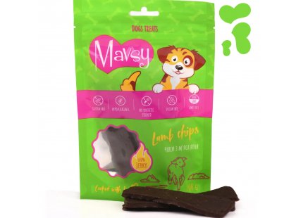 Фото - Mavsy Lamb Сhips ласощі чіпси для собак ЯГНЯ ласощі Mavsy Lamb Сhips ласощі чіпси для собак ЯГНЯ