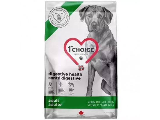 Фото - сухий корм 1st Choice (Фест Чойс) DIGESTIVE HEALTH MEDIUM & LARGE дієтичний корм для собак середніх та великих порід з чутливим травленням