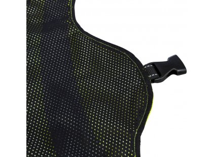 Фото 5 -  одяг Trixie Захисний світловідбиваючий жилет для собак, жовтий неон