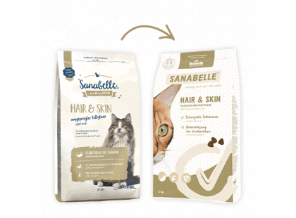 Фото 2 -  сухой корм Bosch Sanabelle Care HAIR & SKIN сухой корм для кожи и шерсти кошек