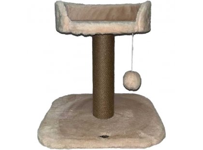 Фото - Trixie Mica кігтеточка-стовпчик з лежаком для котів, абрикос (9935271) дряпалки, з будиночками Trixie Mica кігтеточка-стовпчик з лежаком для котів, абрикос (9935271)