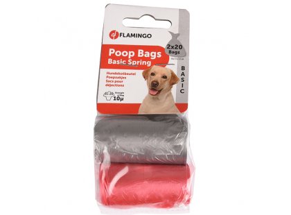Фото - Flamingo SWIFTY WASTE BAGS цветные пакеты для сбора фекалий собак, 2 рулона по 20 пакетов пакеты для фекалий и аксессуары Flamingo SWIFTY WASTE BAGS цветные пакеты для сбора фекалий собак, 2 рулона по 20 пакетов