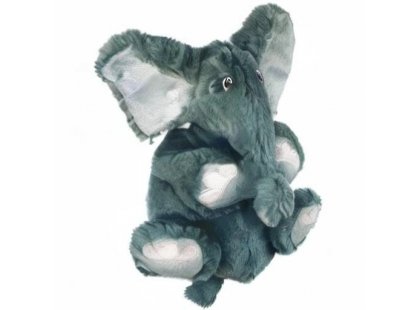 Фото 3 -  игрушки Kong Comfort Kiddos Elephant игрушка с пищалкой для собак СЛОНЕНОК