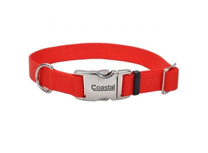 Фото - Coastal Titan Buckle ошейник для собак, красный амуниция Coastal Titan Buckle ошейник для собак, красный