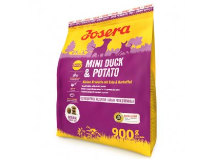 Фото - Josera Mini Duck & Potato корм для собак мелких пород УТКА и КАРТОФЕЛЬ сухой корм Josera Mini Duck & Potato корм для собак мелких пород УТКА и КАРТОФЕЛЬ