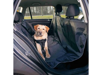 Фото 2 -  аксесуари в авто Trixie Підстилка автомобільна для собак на заднє сидіння (13472)