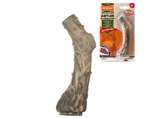 Фото - игрушки Nylabone EXTREME CHEW ANTLER жевательная игрушка для собак ОЛЕНИЙ РОГ, вкус ОЛЕНИНА