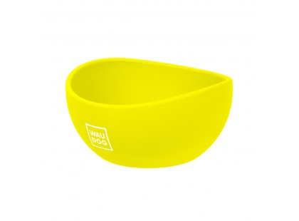 Фото - Collar WAUDOG Silicone силіконова миска для котів та собак, ЖОВТИЙ миски, напувалки, фонтани Collar WAUDOG Silicone силіконова миска для котів та собак, ЖОВТИЙ