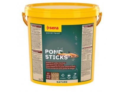 Фото 2 -  корм для рыб Sera Pond Sticks корм для крупных прудовых рыб, палочки