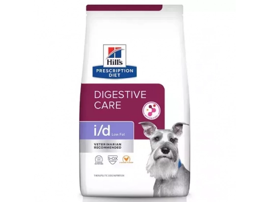 Фото - ветеринарні корми Hill's Prescription Diet i/d Low Fat Digestive Care корм для собак з куркою