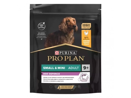 Фото - сухий корм Purina Pro Plan (Пуріна Про План) Dog Small & Mini Adult 9+ Корм для собак дрібних порід старше 9 років КУРКА