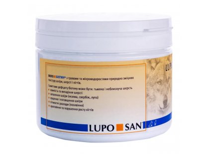 Фото 7 -  для кожи и шерсти Luposan LUPO BIOTIN + добавка для здоровья кожи и шерсти собак и кошек