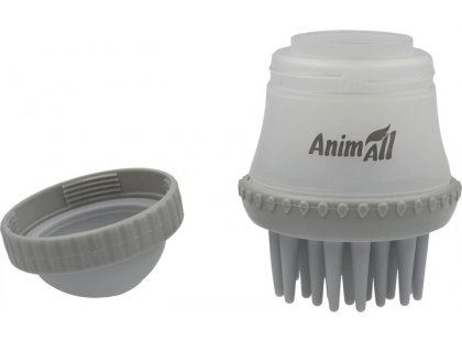 Фото 5 -  расчески, щетки, грабли AnimAll Щетка с резервуаром для шампуня