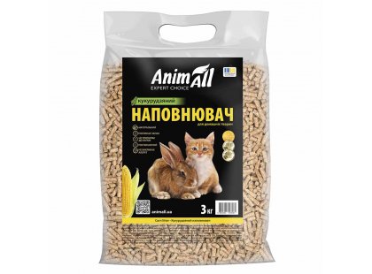 Фото - AnimAll кукурузный наполнитель для туалетов домашних животных наполнители AnimAll кукурузный наполнитель для туалетов домашних животных